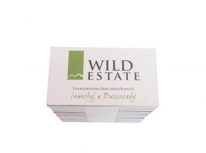 wizytowki wild estate